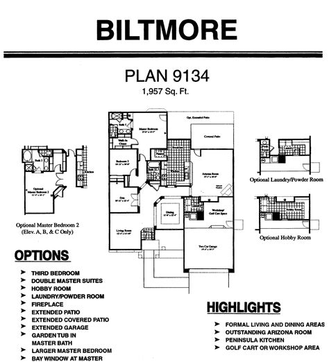 millian biltmore hotel floor plan